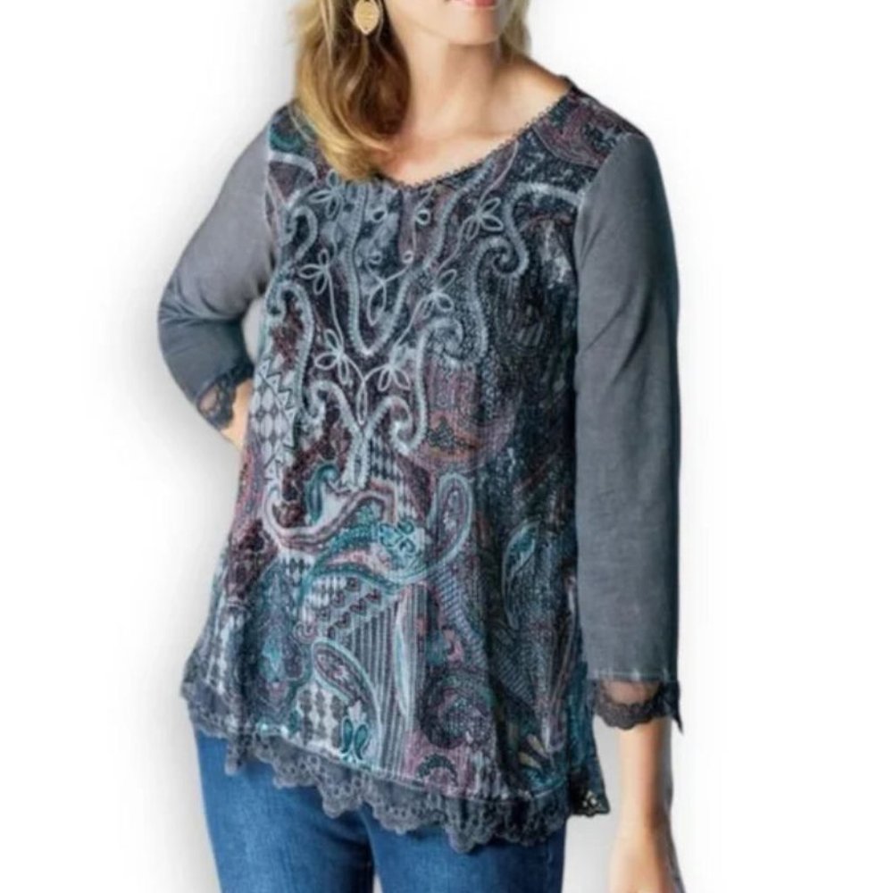 Soft Surroundings Helena Tunic 3X